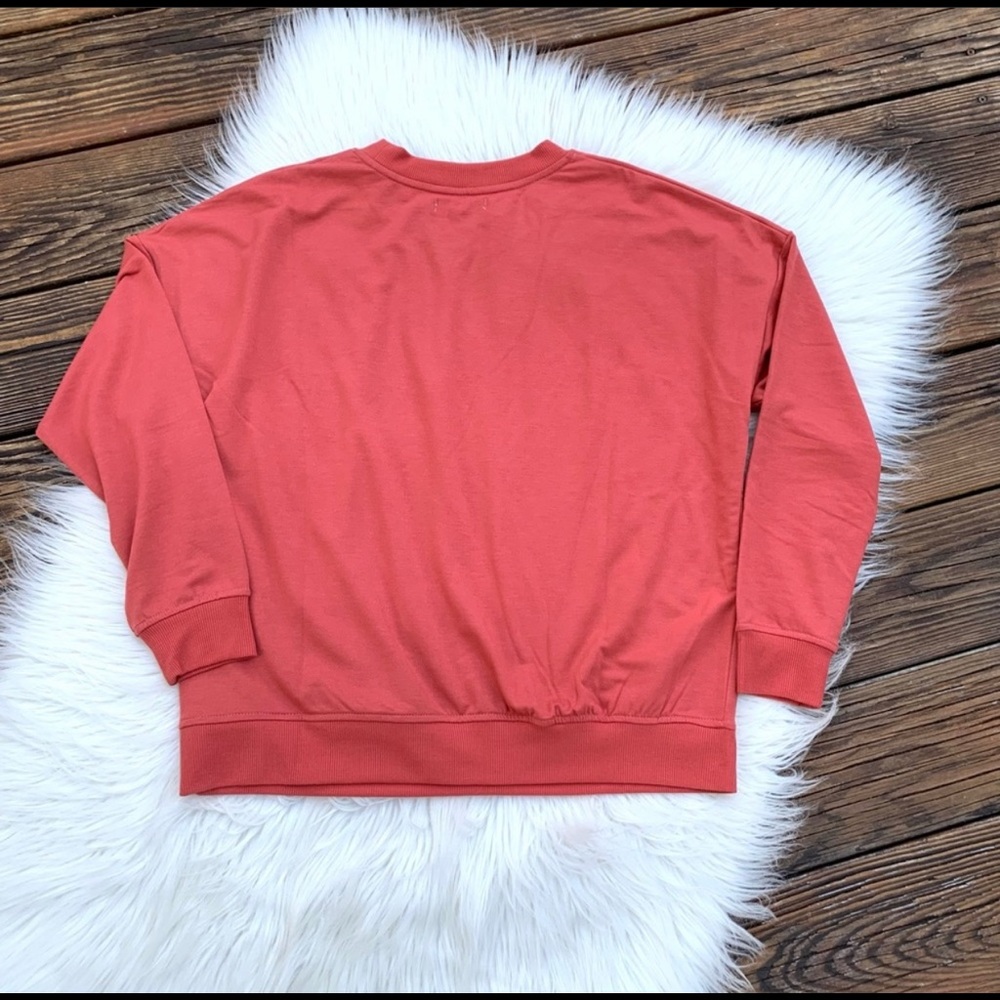 NWT Rae Dunn Women’s Spell Out San Francisco Sweatshirt Size Large - Picture 8 of 11